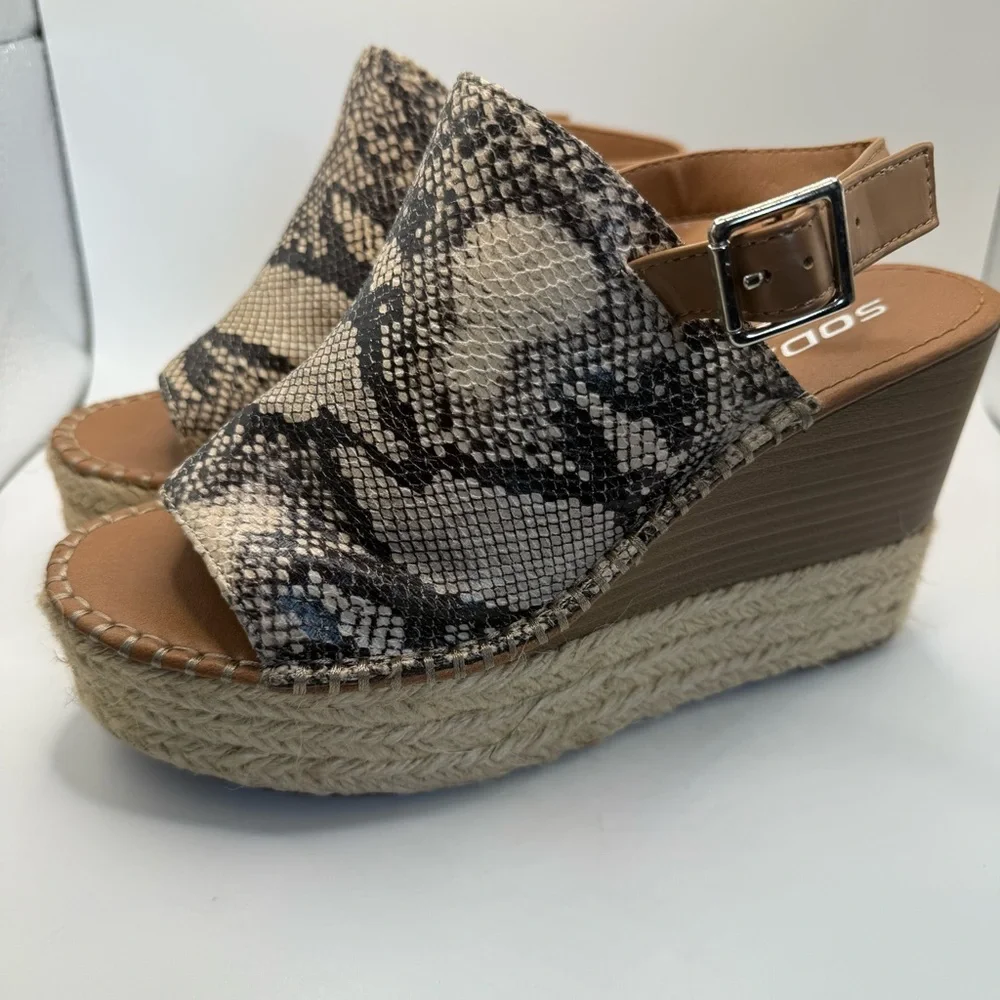 Soda wedges snake